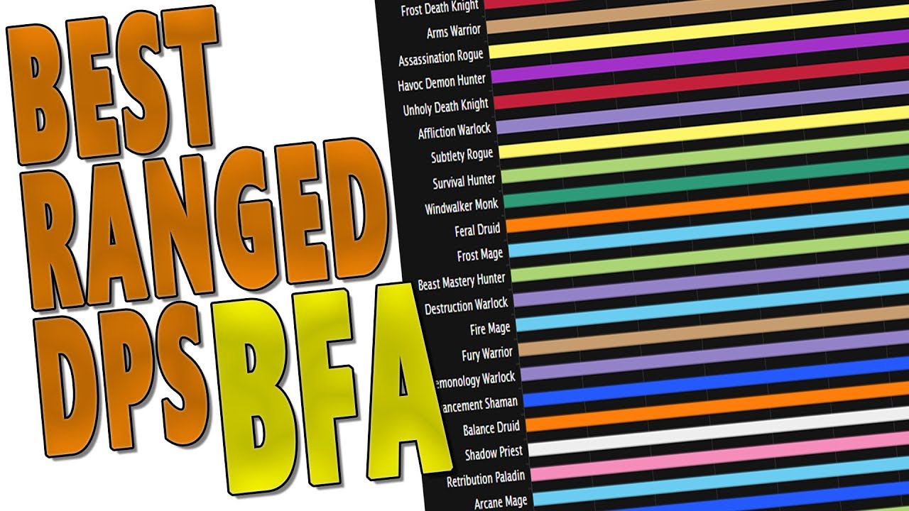 BfA BEST RANGED DPS CLASS | Uldir Raid & Mythic+ Top Spec Discussion | WoW 8.0.1 Battle for Azeroth