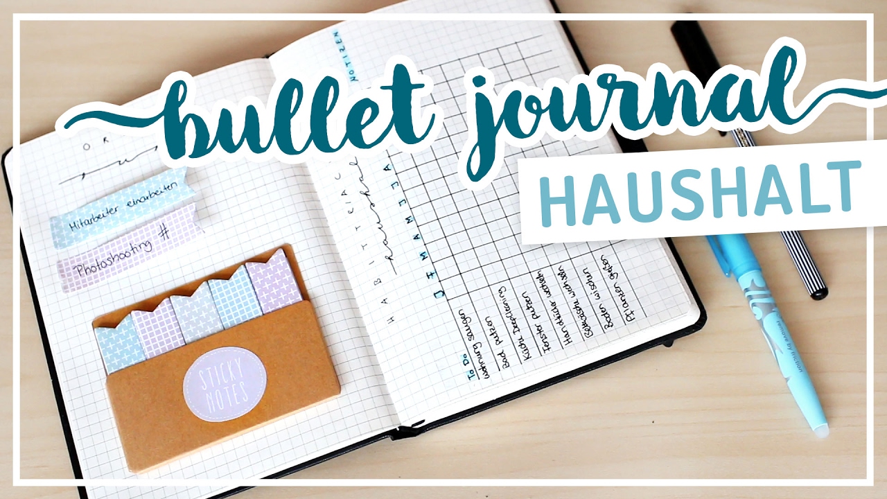 Bullet Journal – HAUSHALT TRACKING & neue 