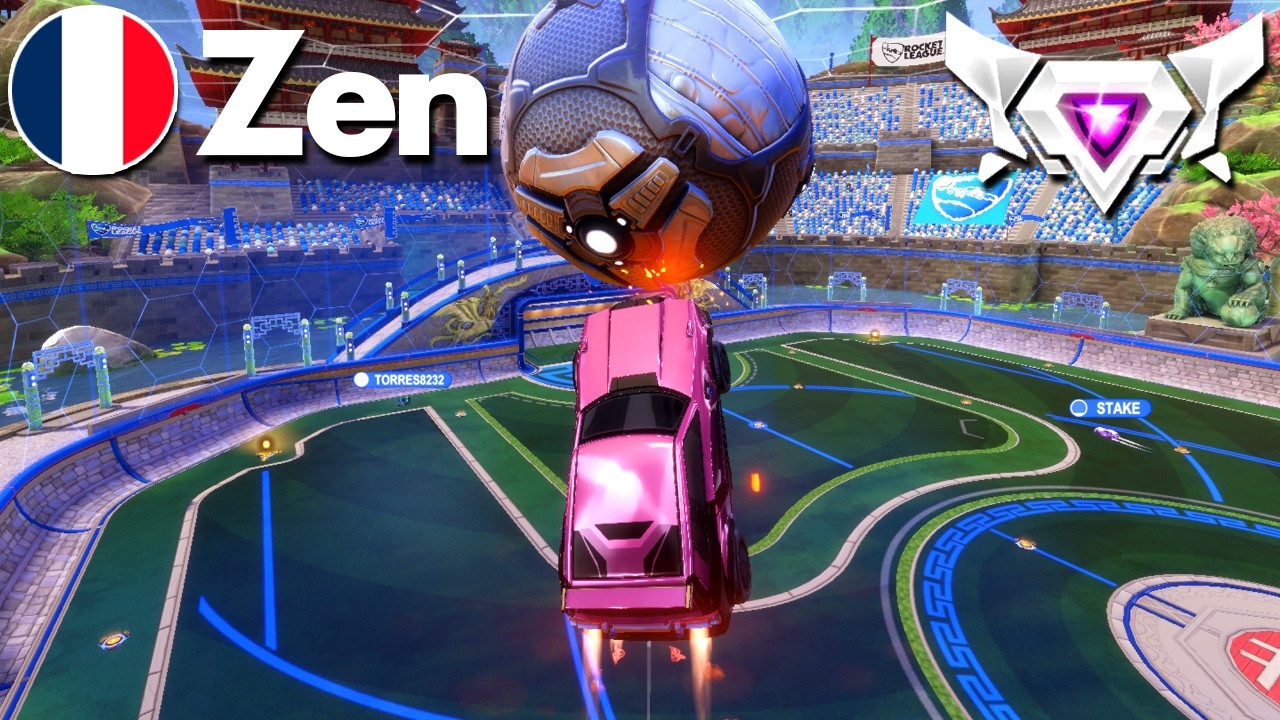 ZEN INSANE Rocket League Gameplay (SSL 2v2)