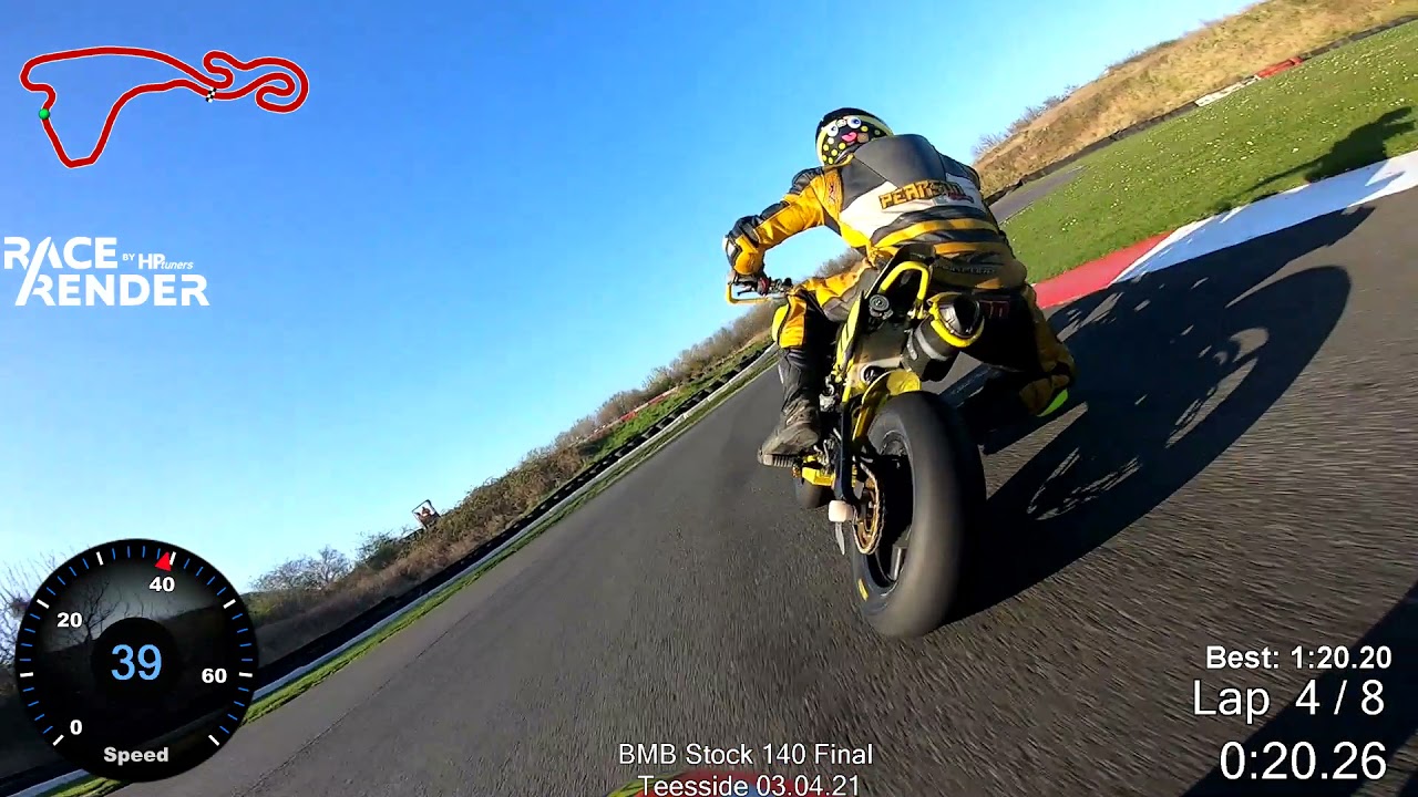 I GOT ON THE PODIUM, 2ND PLACE!! British Minibike Championship Stock 140 Final Teesside 03.04.21