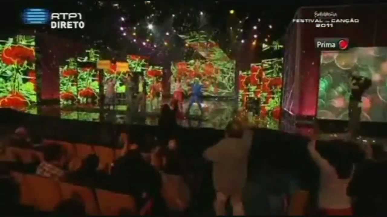 Homens da Luta - Festival da Canção (Final) @ RTP 1 (Compacto 05/03/11)