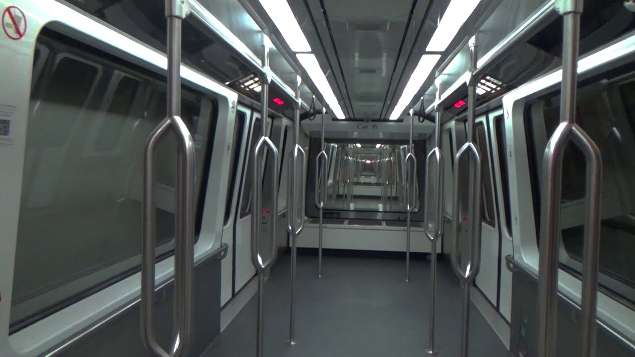 Riding the Denver Airport Train from the Main Terminal to Terminal C and back to Terminal A