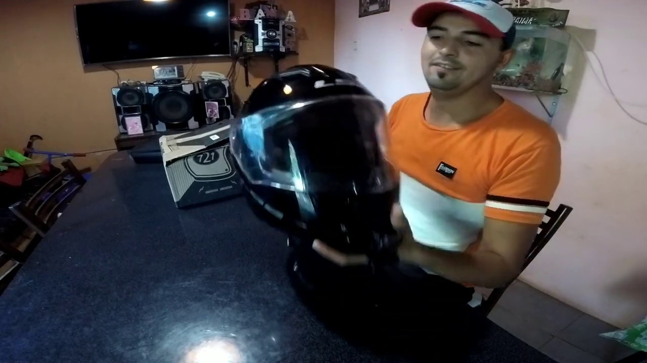 casco ls2 320 stream evo como cambiar visor... Mica oscura... Fácil y rapido
