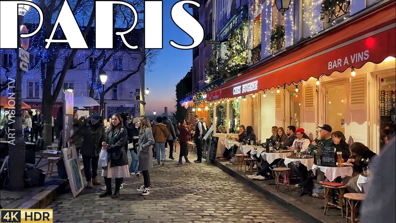 🇫🇷[PARIS 4K] WALK IN PARIS 