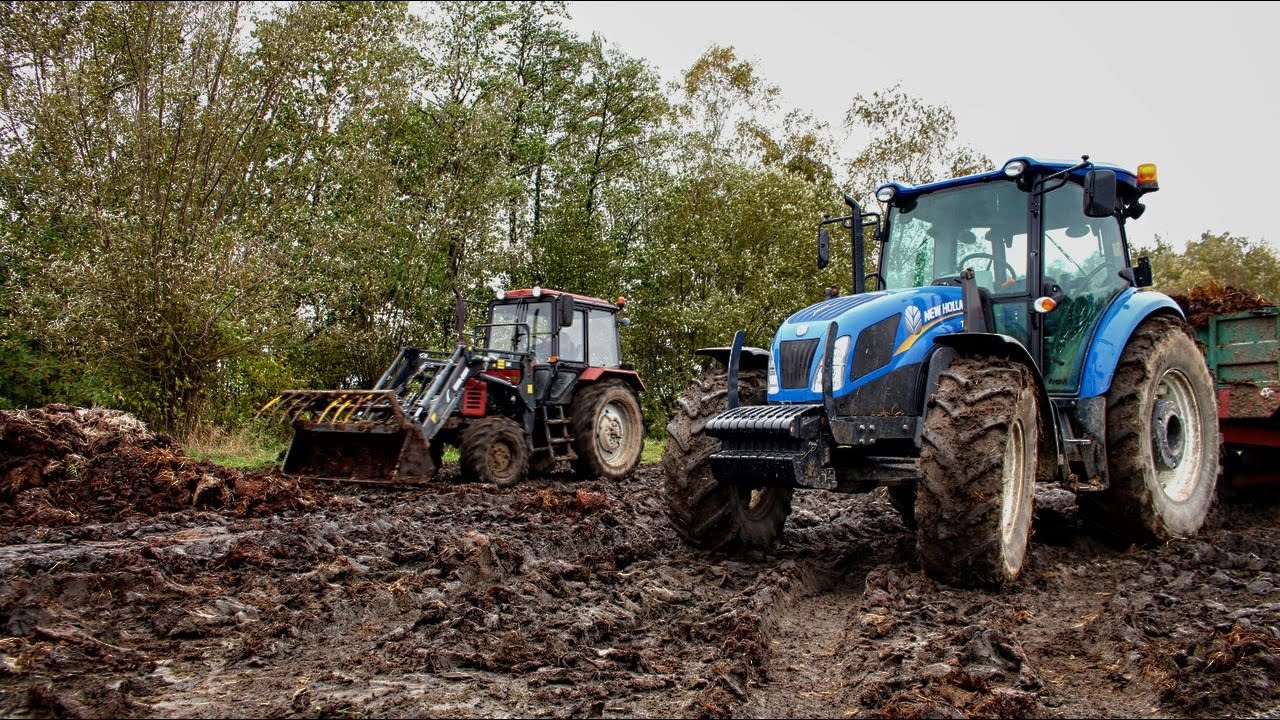 Obornik 2016! New Holland TD5.115 & Belarus 820