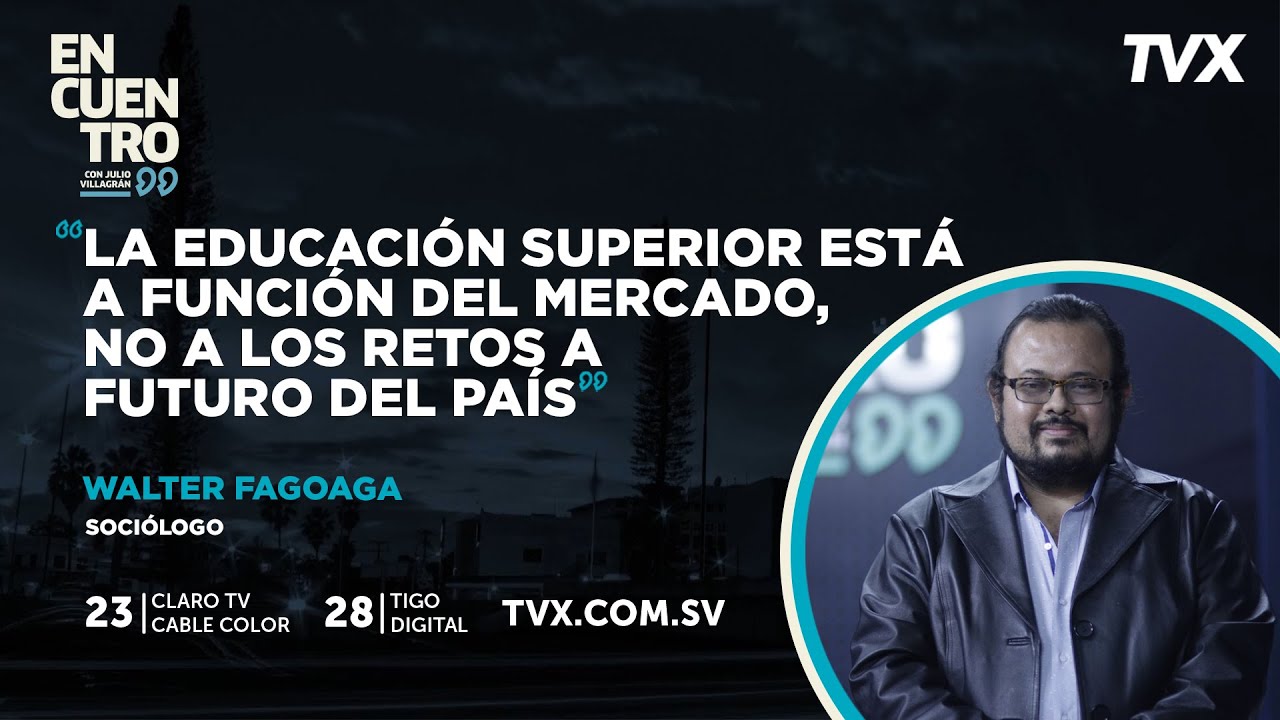 ENCUENTRO TVX: Walter Fagoaga, Soci&oacute;logo