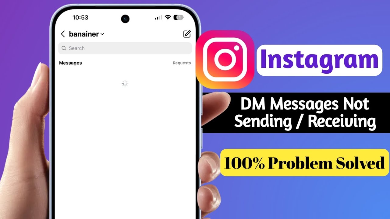 Instagram Messages Sending Problem |Instagram Messages Receiving Problem |Instagram DM Not Working