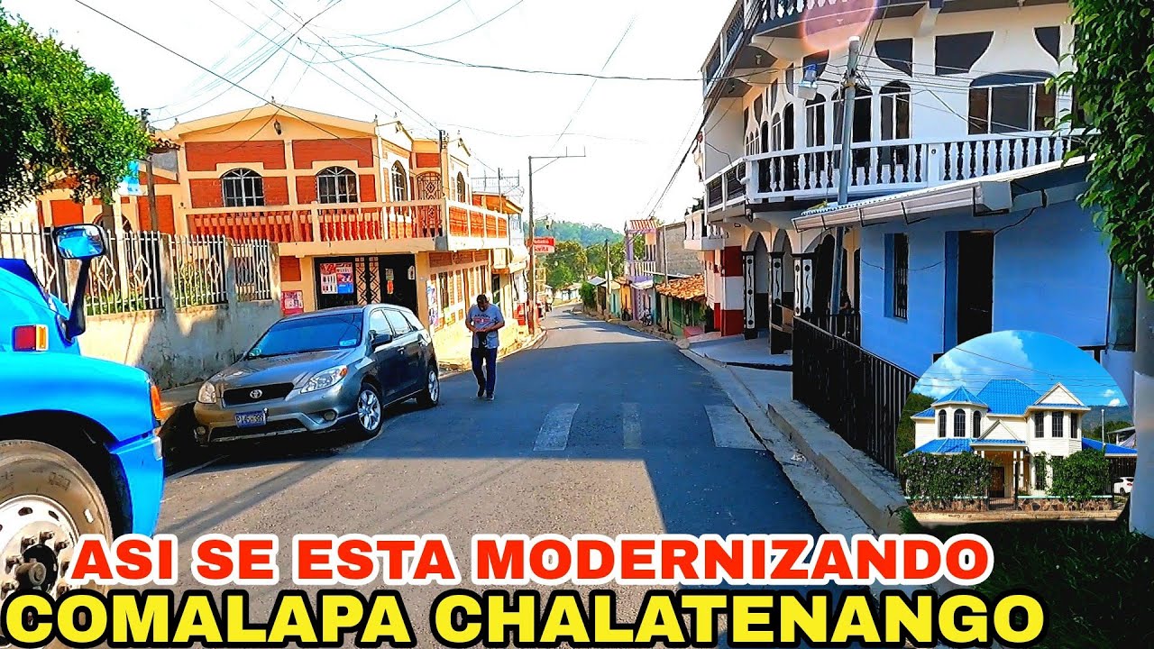 ASI SE ESTA MODERNIZANDO COMALAPA CHALATENANGO. #elsalvador