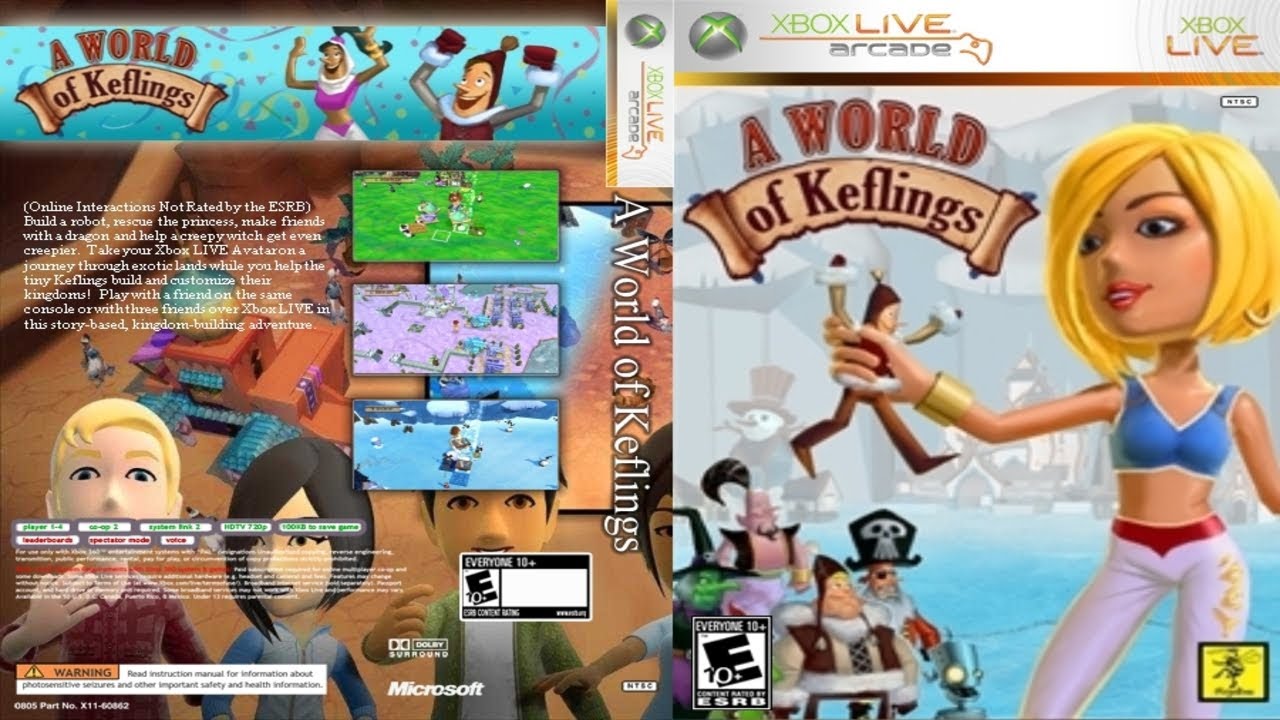 A World of Keflings (2010) - Full Gameplay | XBOX 360 ARCADE  |   UHD | 4K |