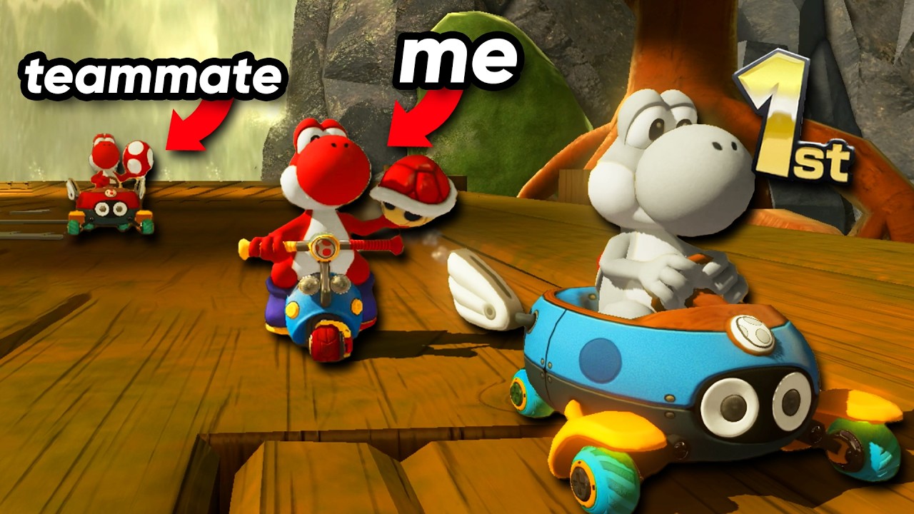 When there is only ONE Path to Victory... | Competitive Mario Kart 8 Deluxe