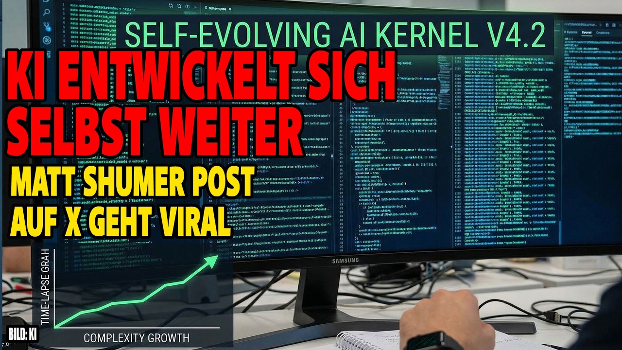 Matt Shumer - Etwas Gro&szlig;es steht bevor - KI entwickelt sich selbst