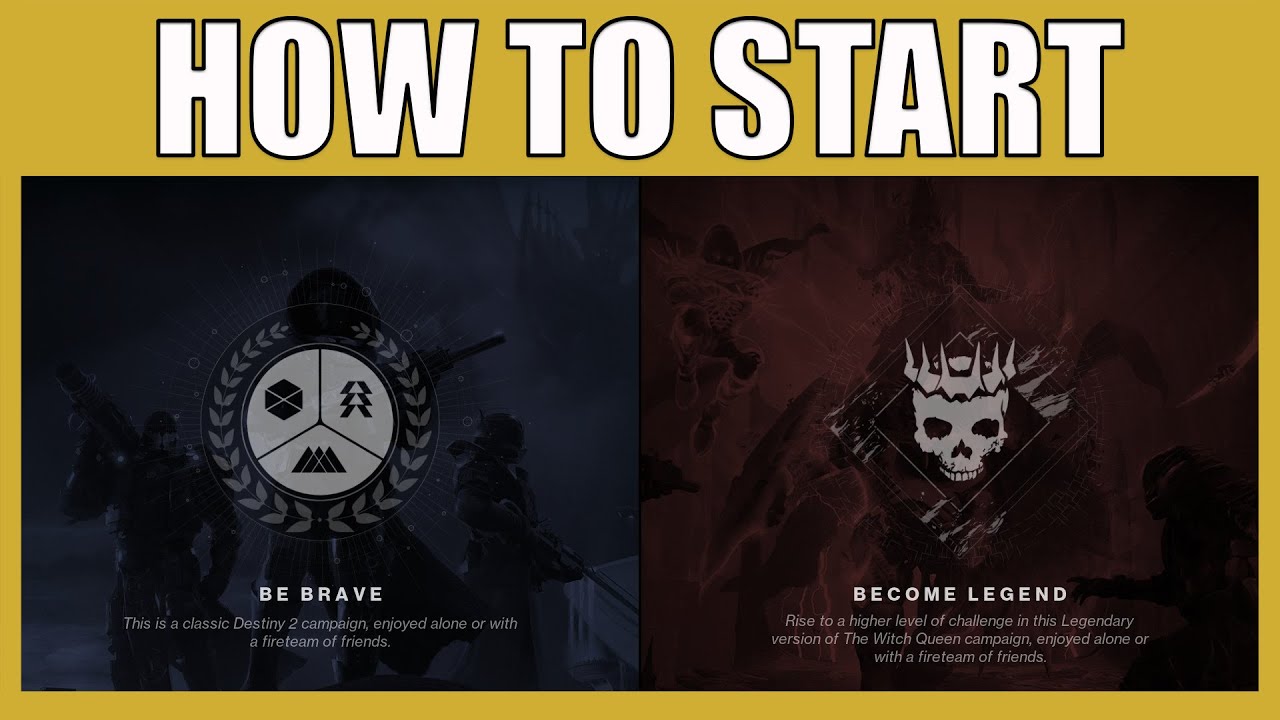 Как начать кампанию Королевы-ведьмы на легендарном или классическом уровне сложности Destiny 2