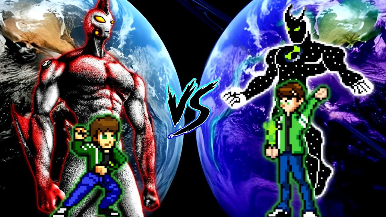 Who is Stronger ?🤔 | Ben 10 Ultimate Alien V2 OP (all form) VS Ben 10 S3 V4 OP (all form) in Mugen