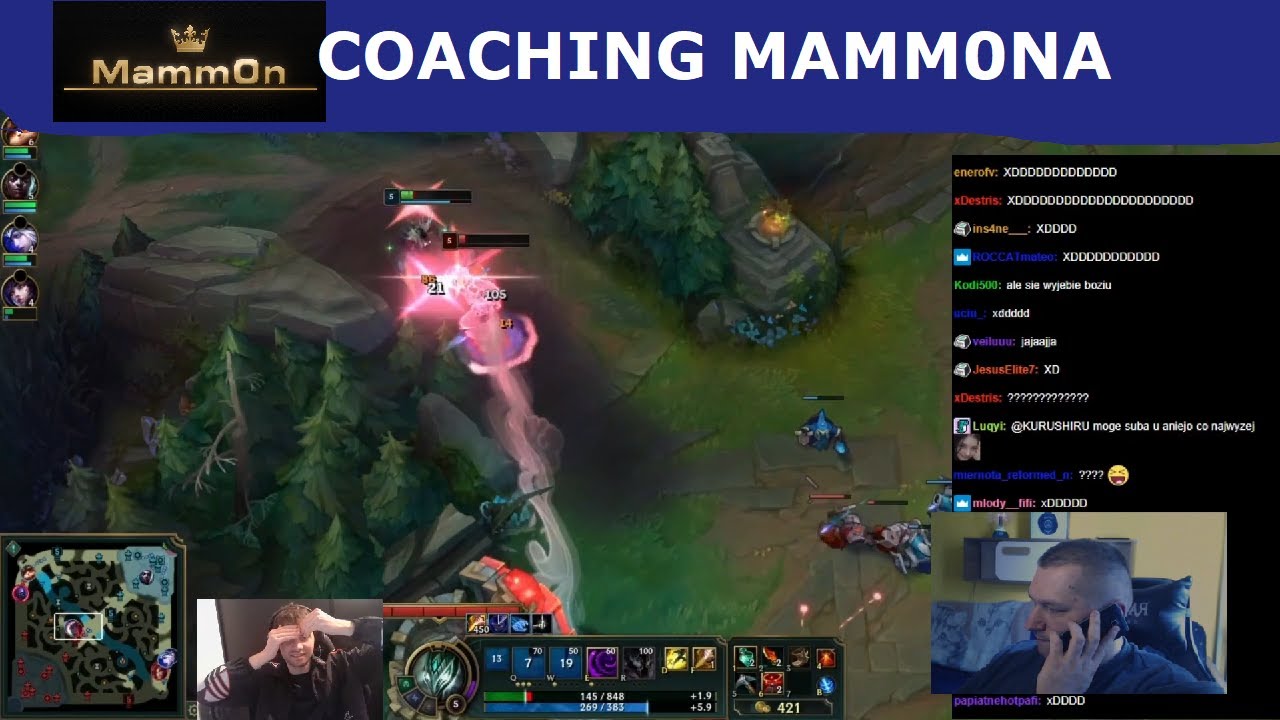 Cinkrof coaching Mamm0na, kamilek sie wkurwil :(