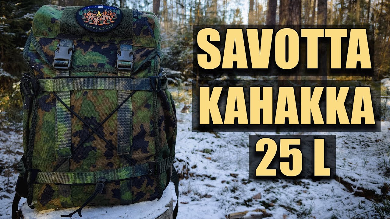 Savotta Kahakka 25L | Long-term review after 8 months of use