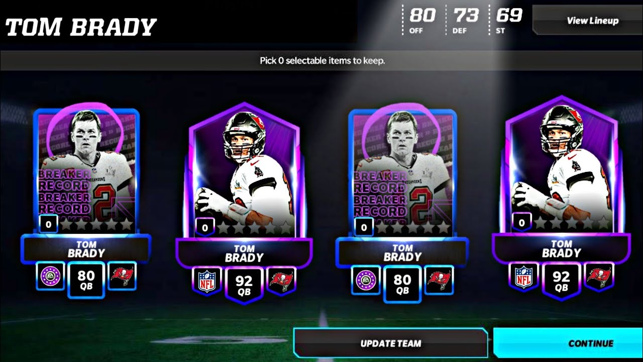 Madden Mobile 22 - FREE TOM BRADY...EA MESSED UP