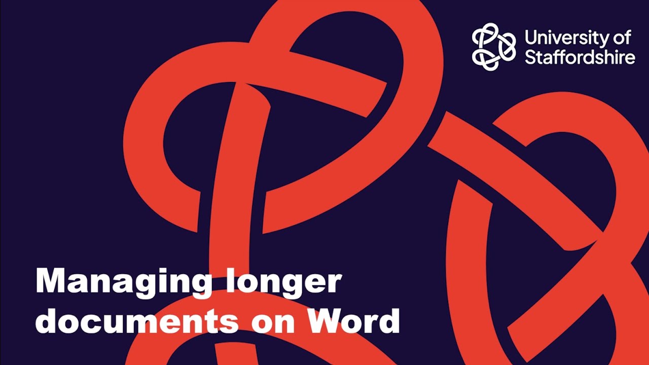 Managing Longer Word Documents