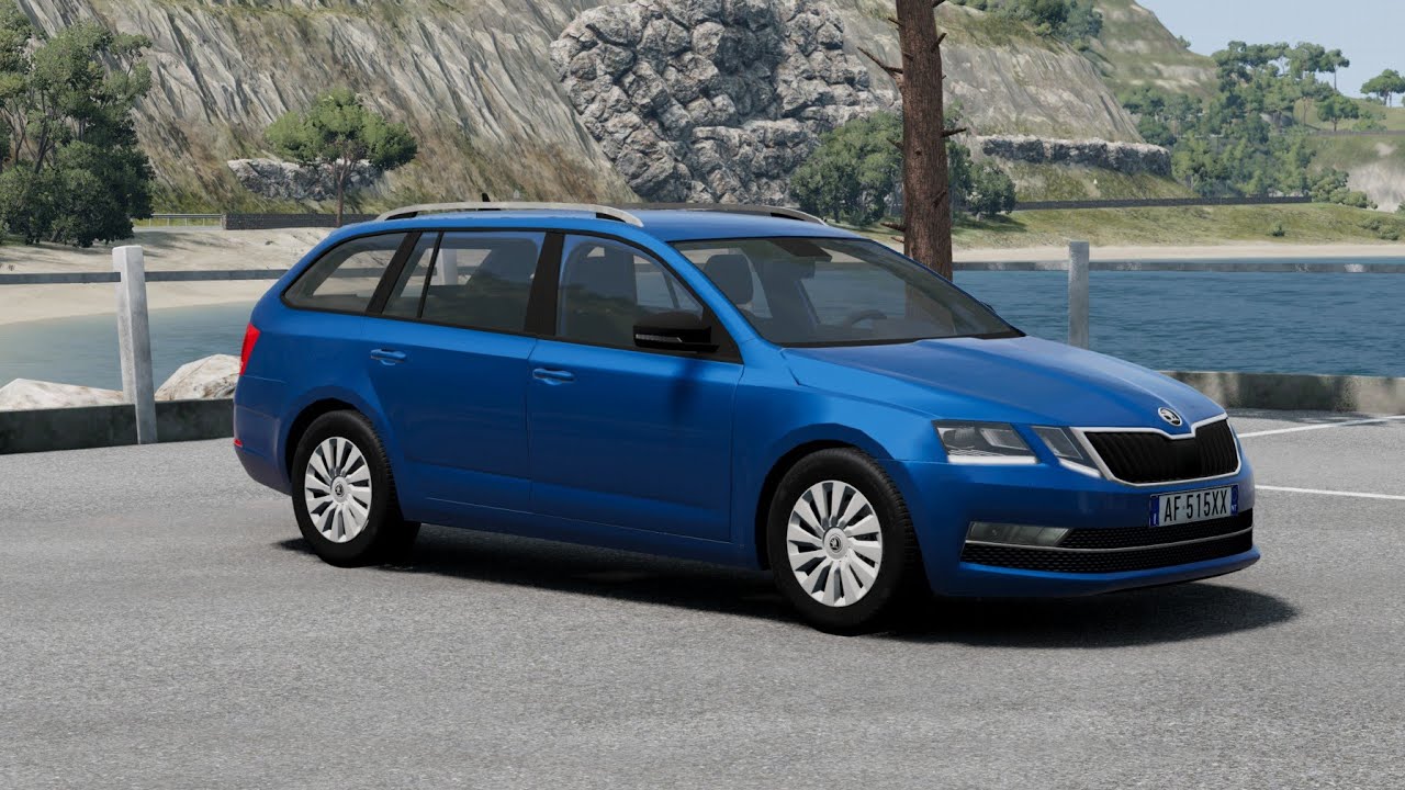 Škoda Octavia A7 Test Drive | BeamNG Drive