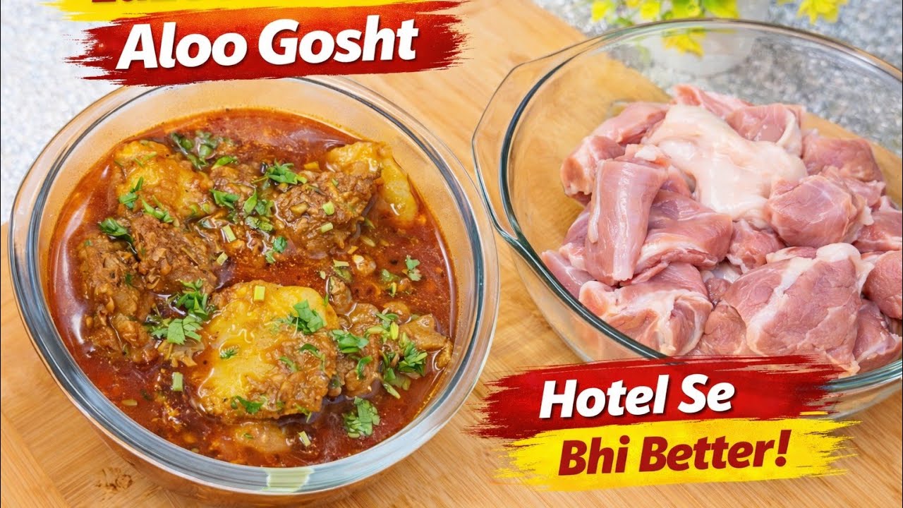 Sehri Special Aloo Gosht Recipe | Degi Style Masaledar | Perfect Masala & Tel | Masala Tales