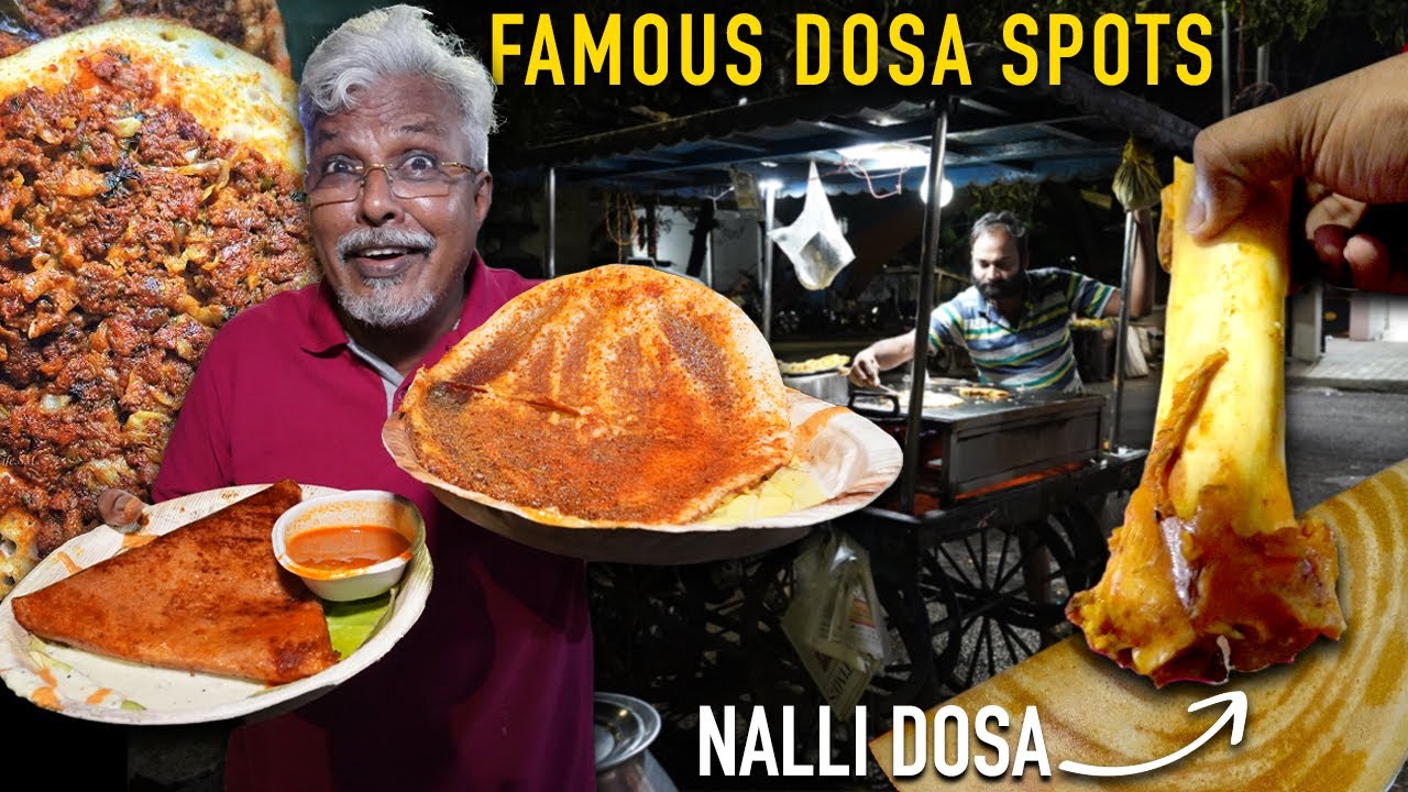 Hunt for the Best Dosa Spots in Chennai 😋🔥