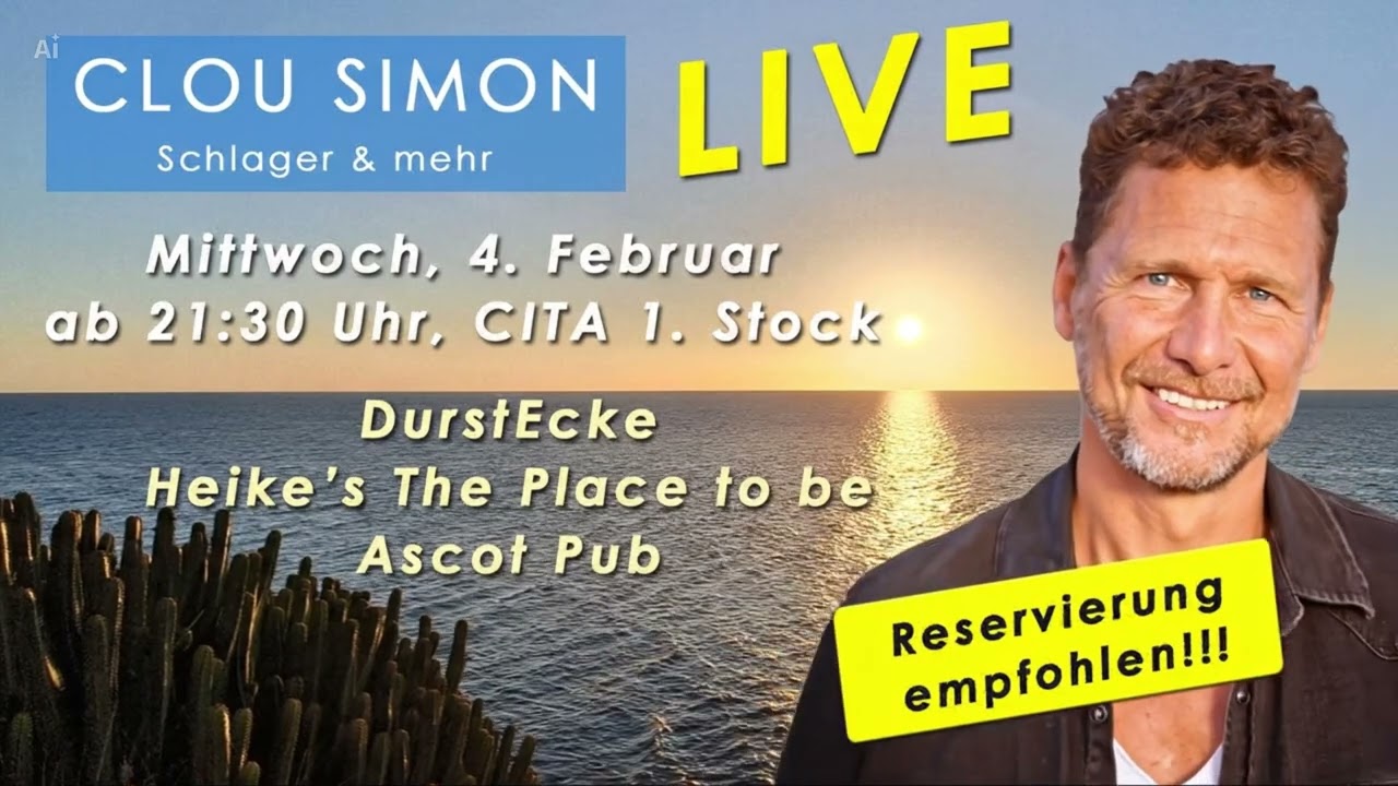 Clou Simon am 4.2.2026 LIVE