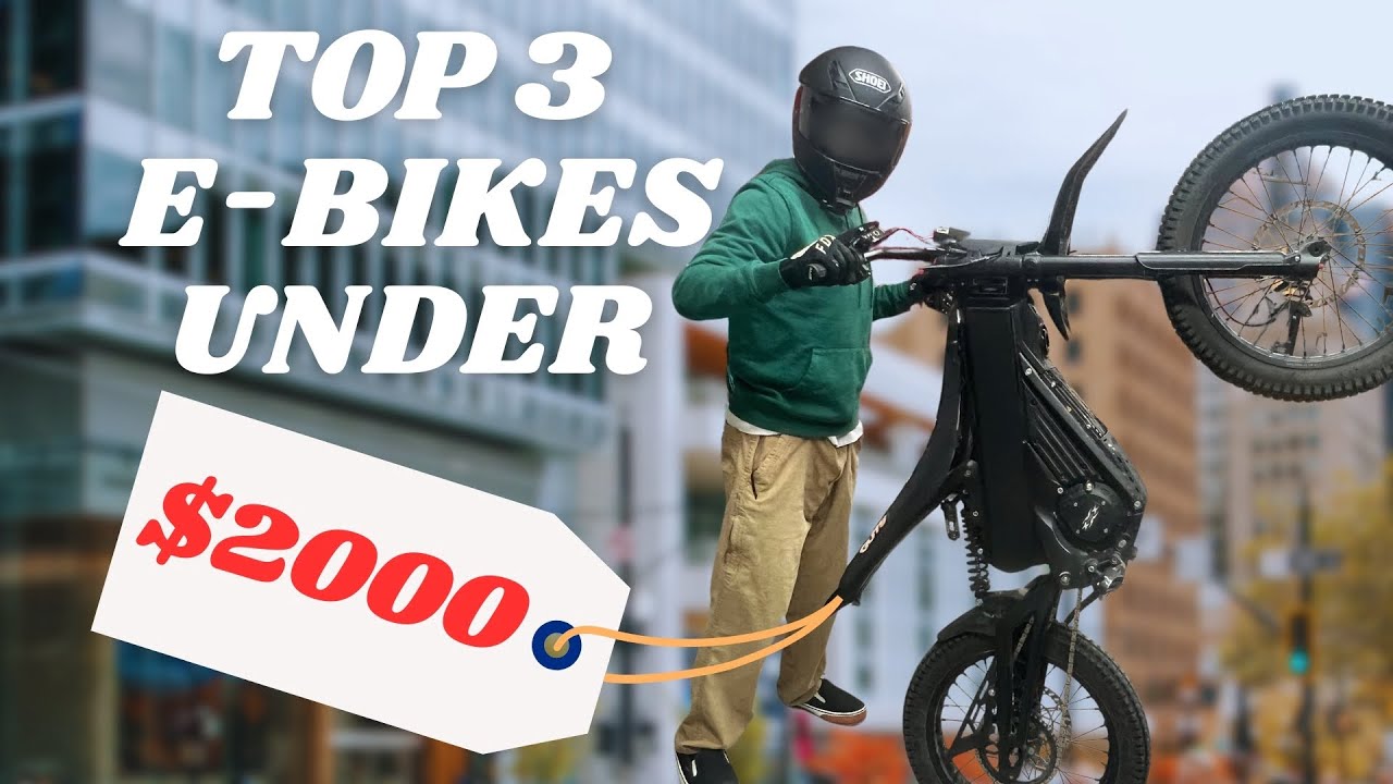 Ищете отличный электровелосипед до 2000 долларов? Вот три лучших!