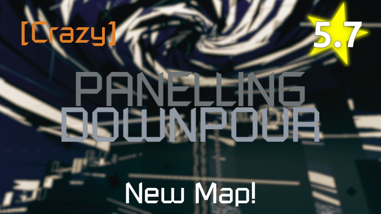 New Map! // Panelling Downpour [Crazy] // FE2CM - Roblox
