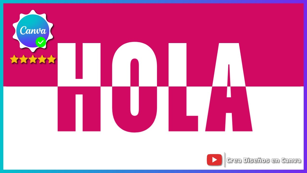 🚀 Aprende a Crear TEXTOS con CONTRASTE de COLOR en Canva || TUTORIAL Fácil y Rápido