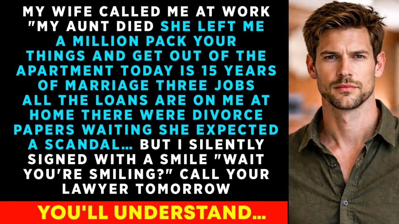 Pack Your Things And Get Out Of The Apartment, My WIFE Said After She Received $Millions After Her..