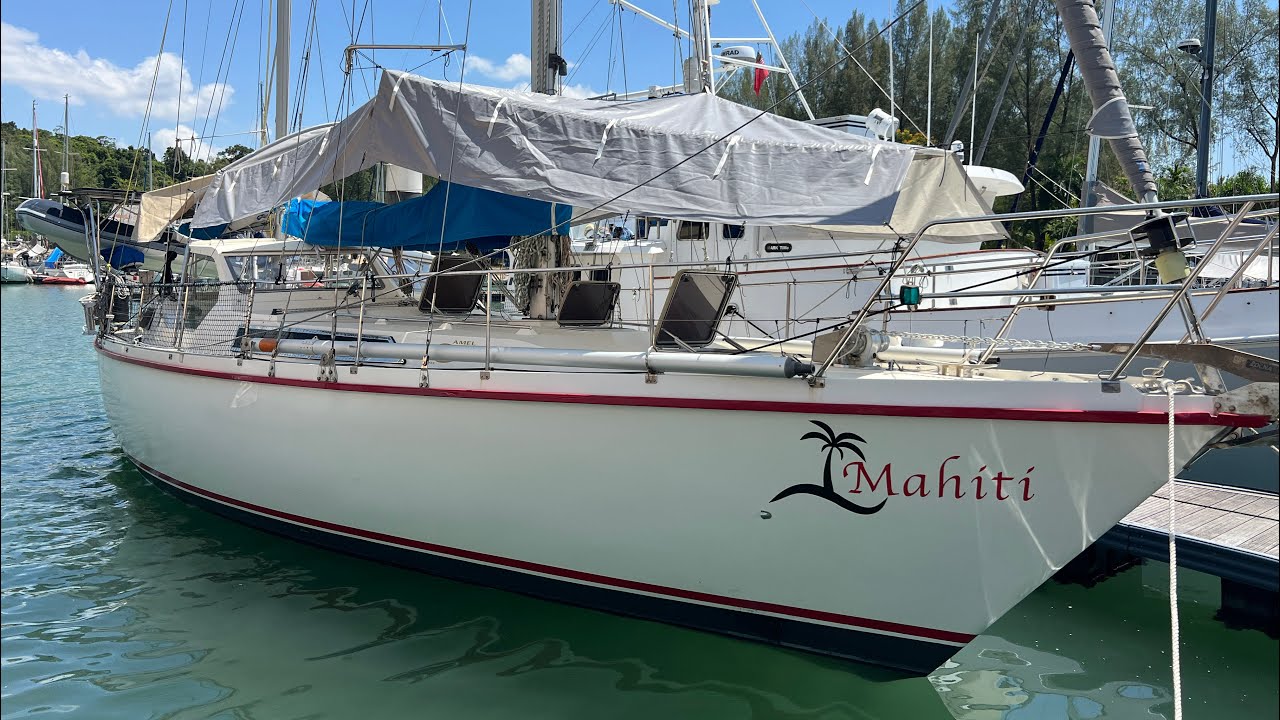 Amel Maramu 46 for sale in Langkawi with Seaspray Yacht Sales Langkawi.