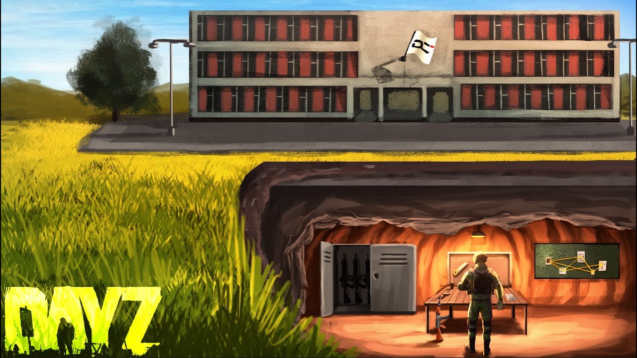 Я ПОСТРОИЛ ПОДЗЕМНУЮ БАЗУ!