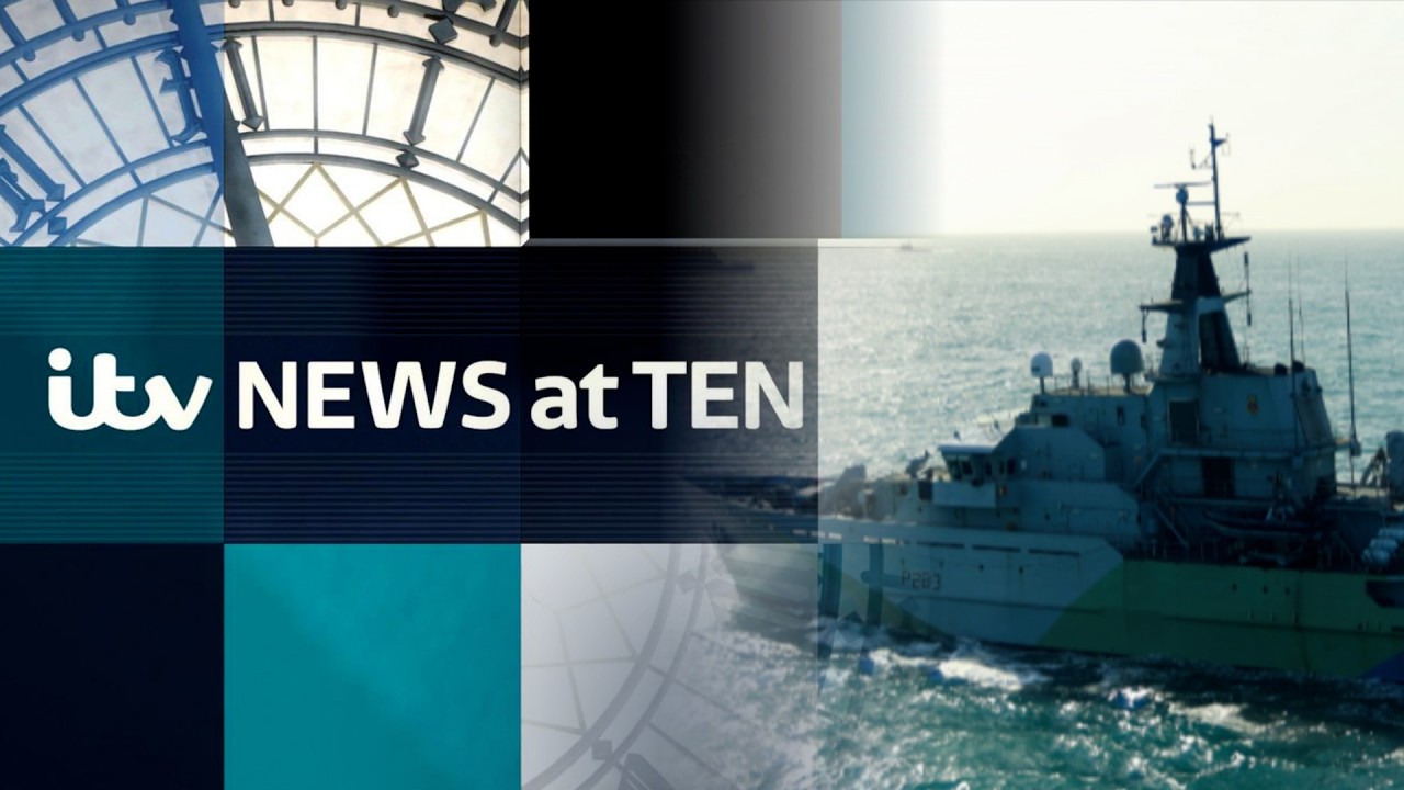 Watch Tuesday's ITV News at Ten LIVE - Russian warship fires shot near yacht in English Channel