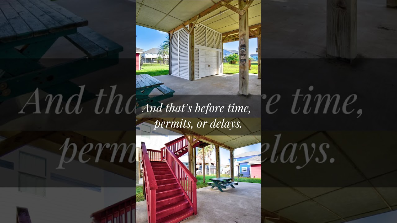 What It Really Costs to Build a Beach House in Crystal Beach, TX 🏖️