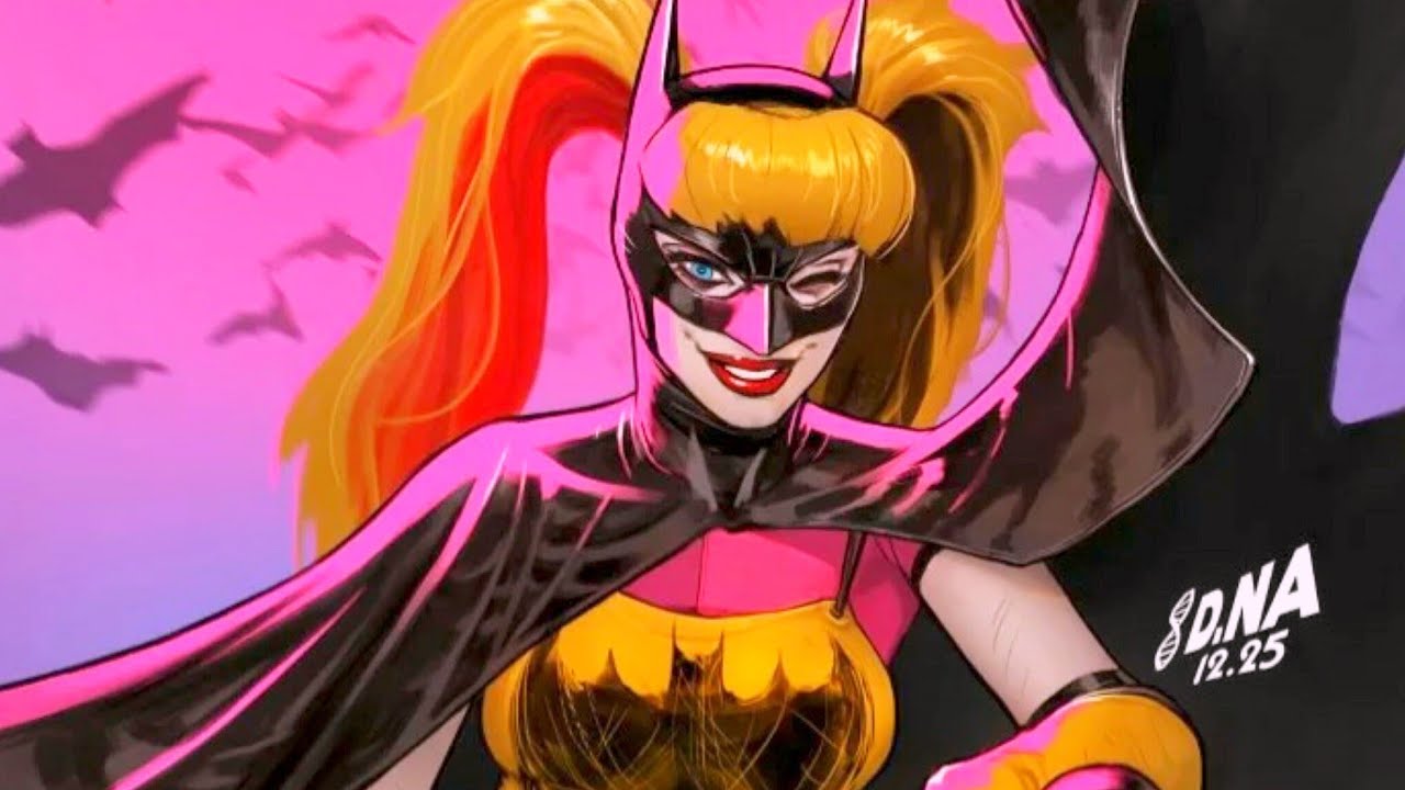 Первый официальный образ Харли Квинн в новом костюме Бэтмена, часть коллекции «Темный рыцарь», Ab...