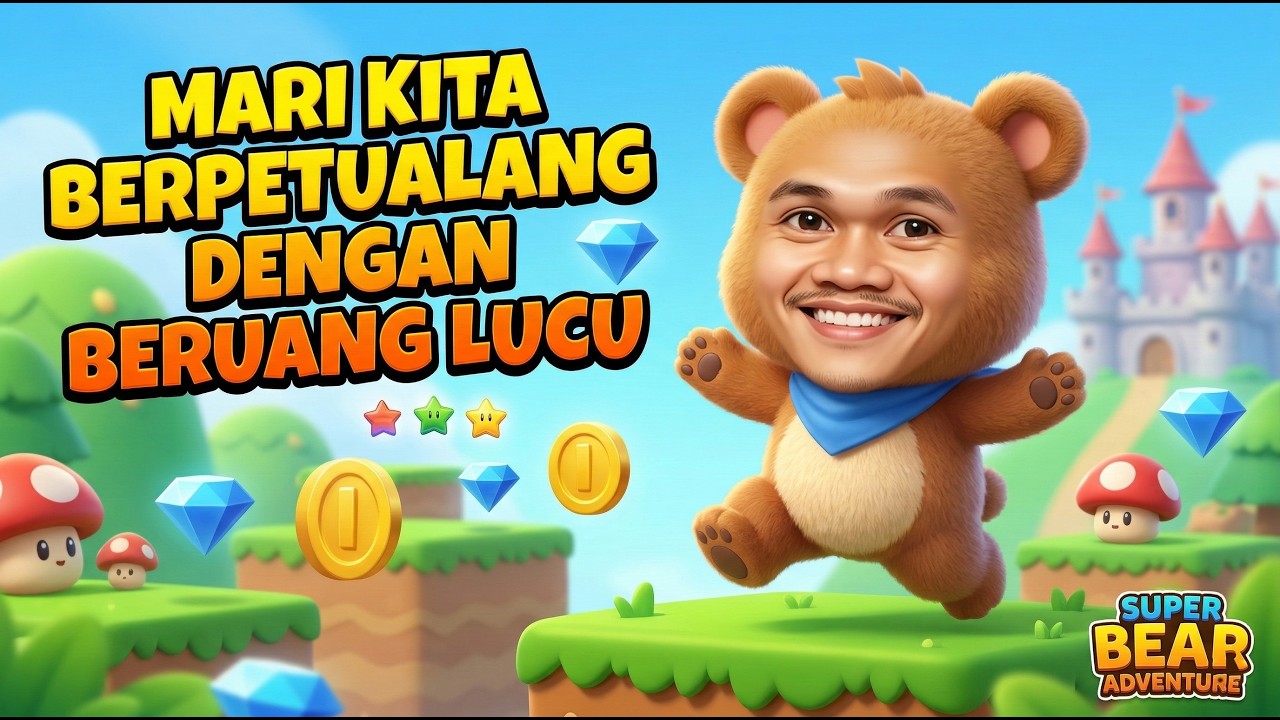 🔴MABAR BARENG BERUANG IMUT | SUPER BEAR ADVENTURE