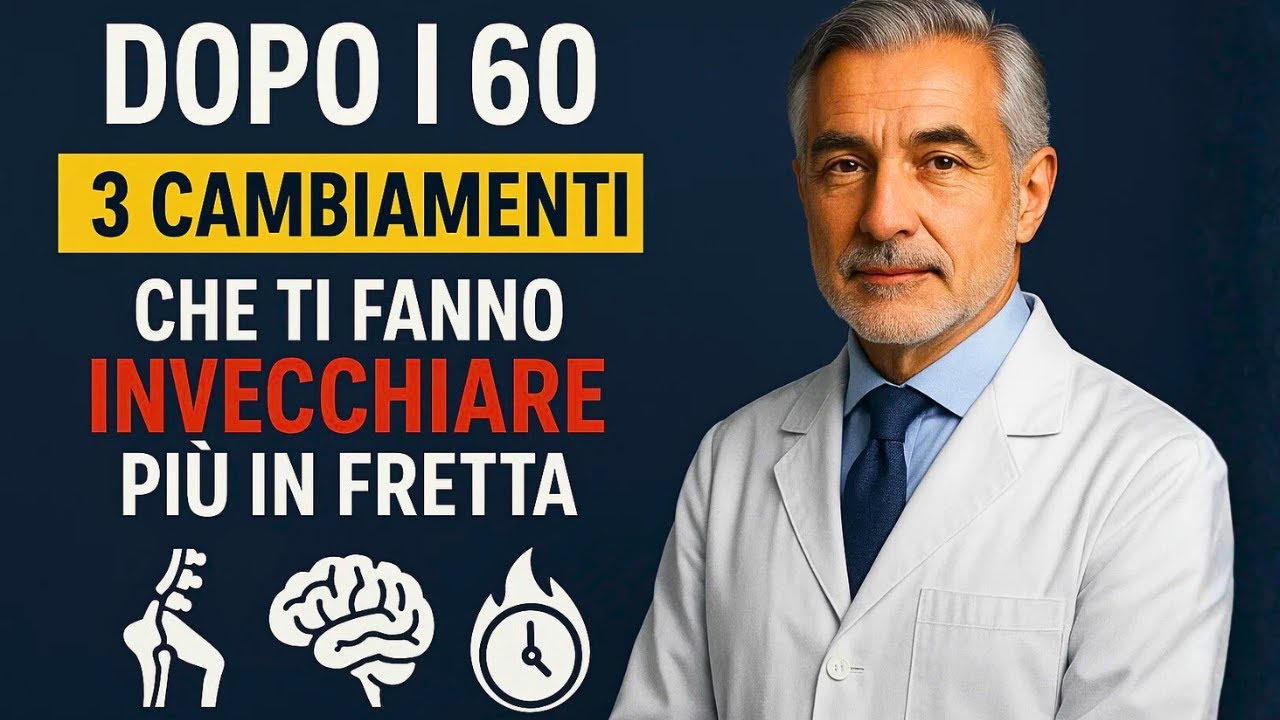 Superati i 60, QUESTI 3 Cambiamenti Decidono Quanto Velocemente Invecchi | BENESSERE OVER 60