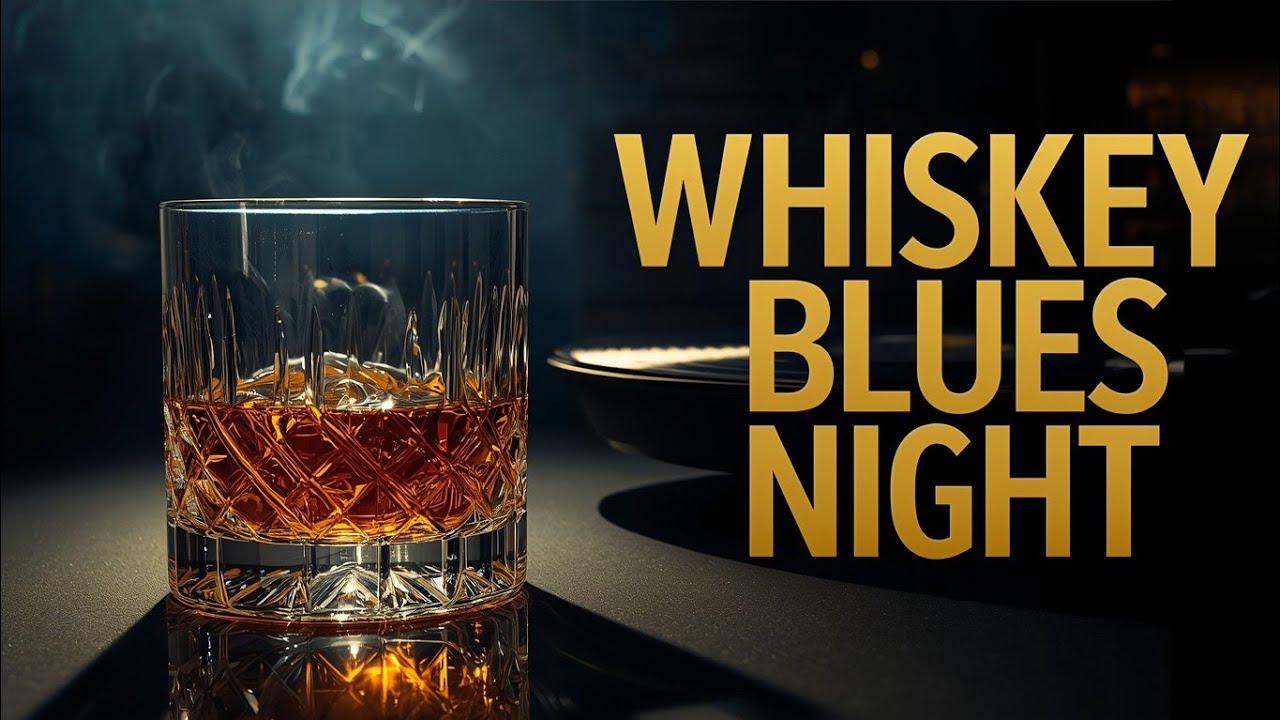 Whiskey Blues Nights 🥃 | Lonely Bar Vibes for Silent Late Nights