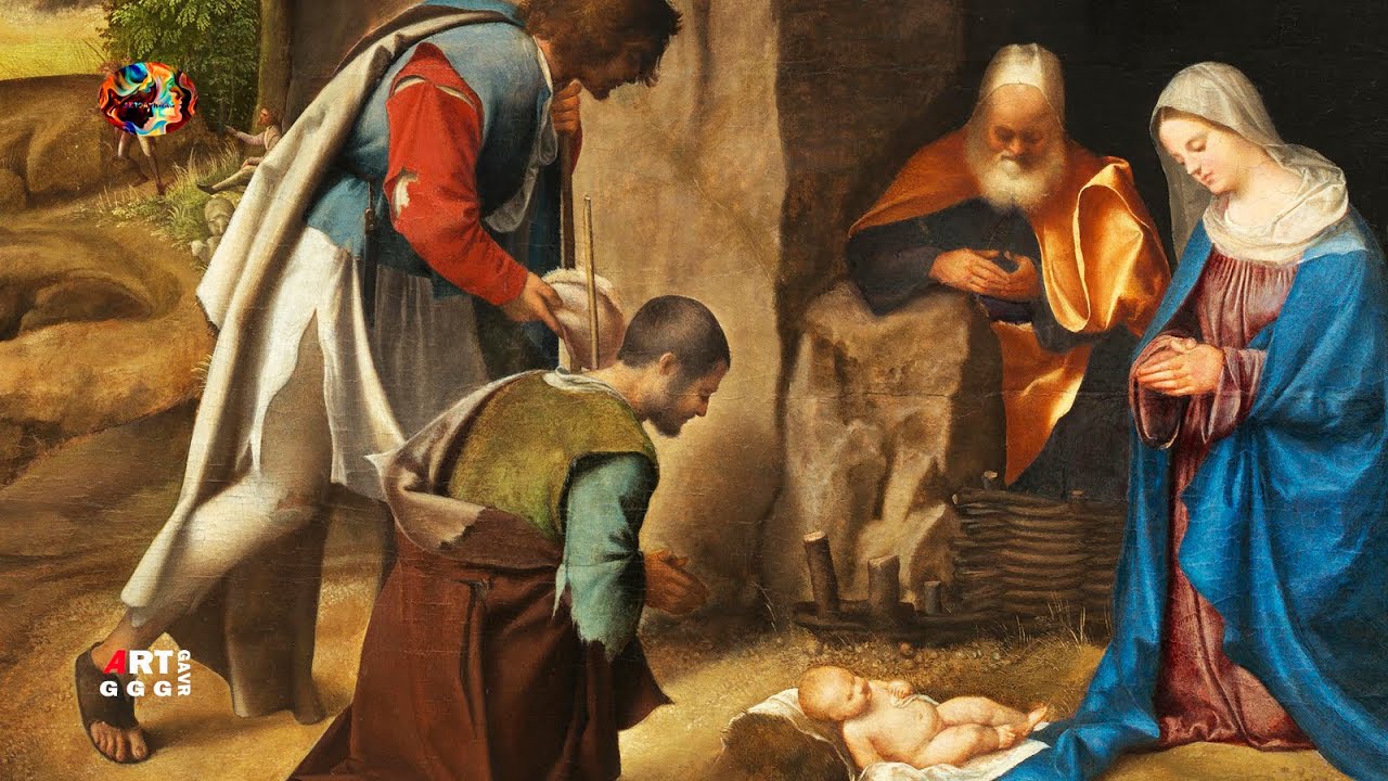 Джорджоне. Поклонение пастухов.