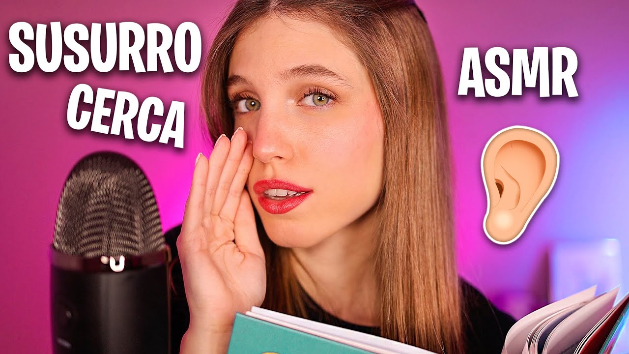 ASMR TE LEO CERCA DEL OÍDO HASTA QUE TE DUERMAS 👂🏻🌙 SOLO HABLANDO 100% SUSURRANDO ✨