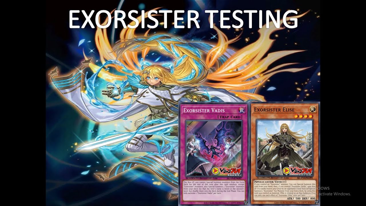 EXORSISTER TESTING [SEPTEMBER 2021] (A waifu deck to break baby lets gooo)