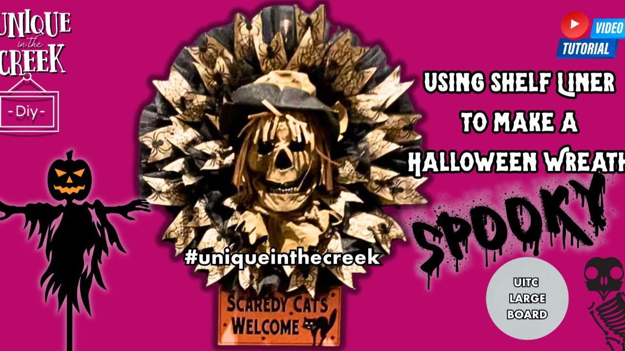 DIY Talking Scarecrow Wreath 👻 | Perfect Spooky Decor for Halloween!