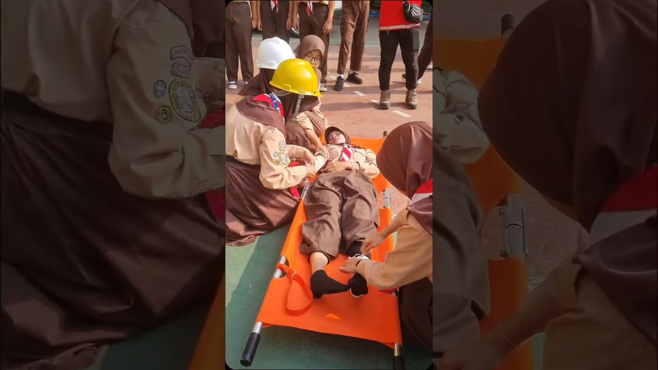 Simulasi Penanganan & Evakuasi Korban Bencana Gempa Bumi #smpn147jakarta #generasiemas #2024