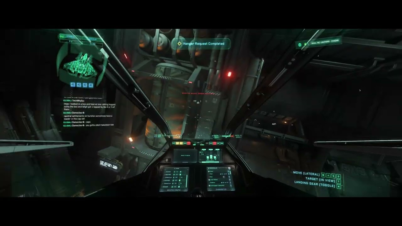 F8C Lighting Landing Seraphim Station
