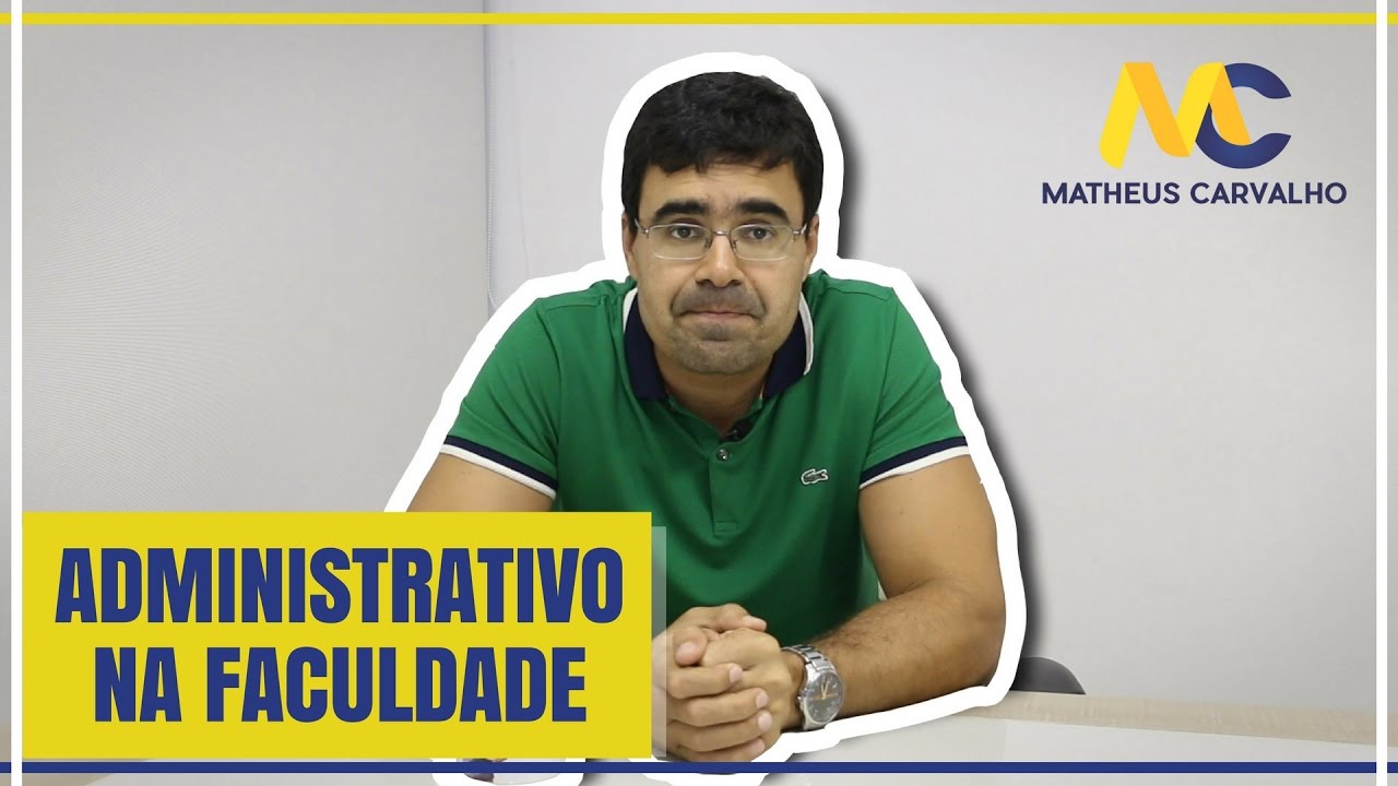 Administrativo na faculdade