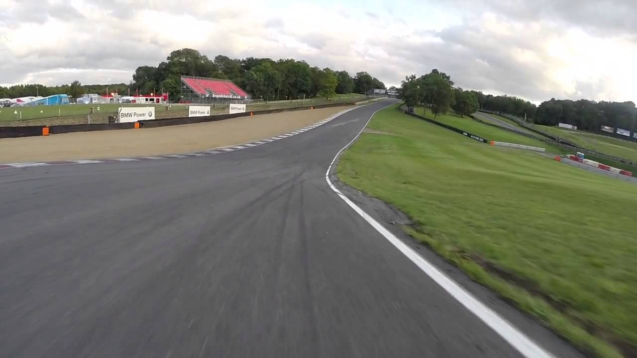 BRANDS HATCH PADDOCK HILL BEND SKATEBOARD HILL BOMB
