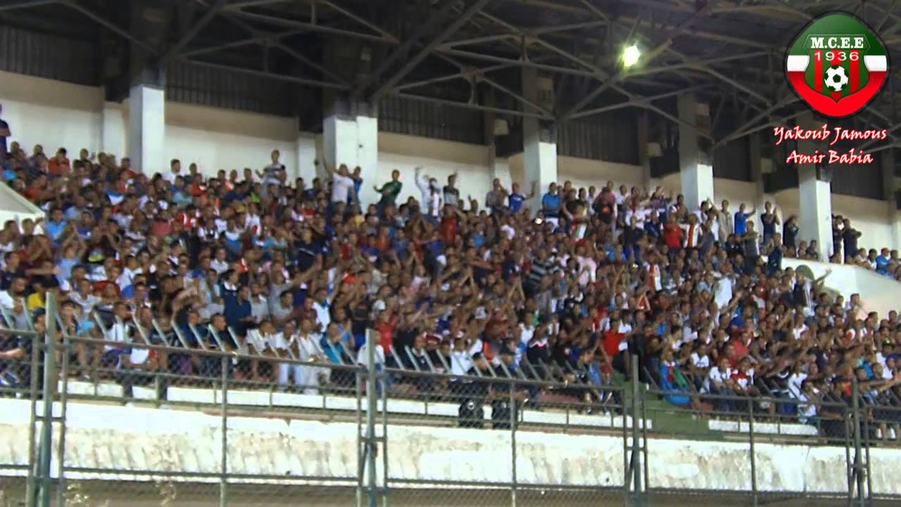 مدرجات ملعب زقار في اول لقاء من البطولة 2014/2015 MCEE 02-01 MCA فلسطين الشهداء Palestine Chouhadaa