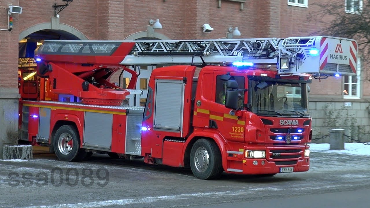 Storstockholms Brandf&ouml;rsvar/Greater Stockholm Fire Brigade &Ouml;stermalm 31-1230  [SE | 1.2016]