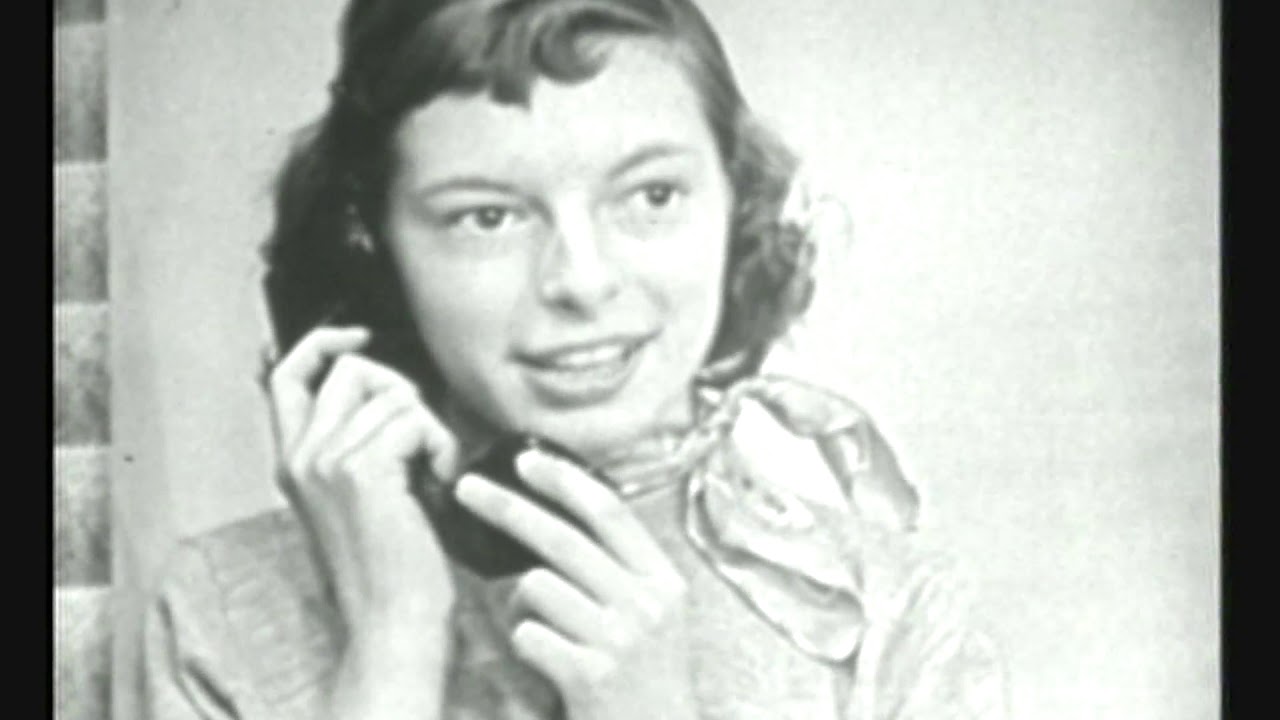 Watch Teens On The PHONE In The 1950s