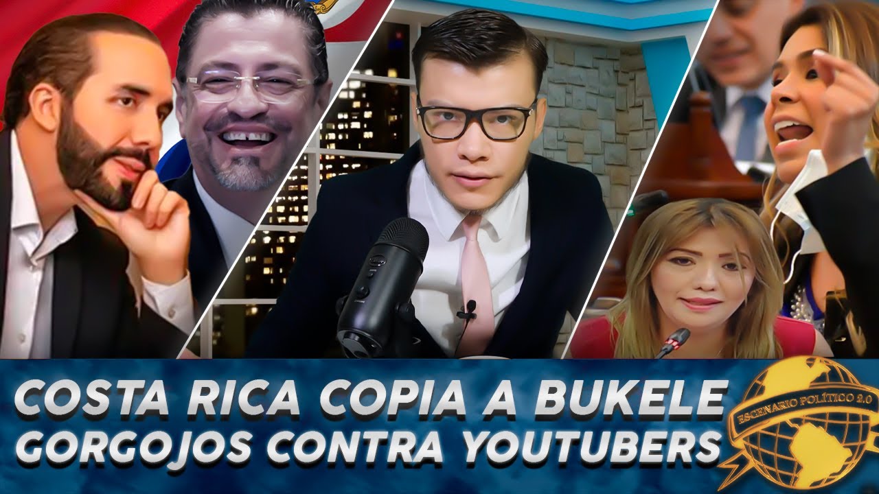 Gorgojos contra Youtubers| Costa Rica copia modelo Bukele