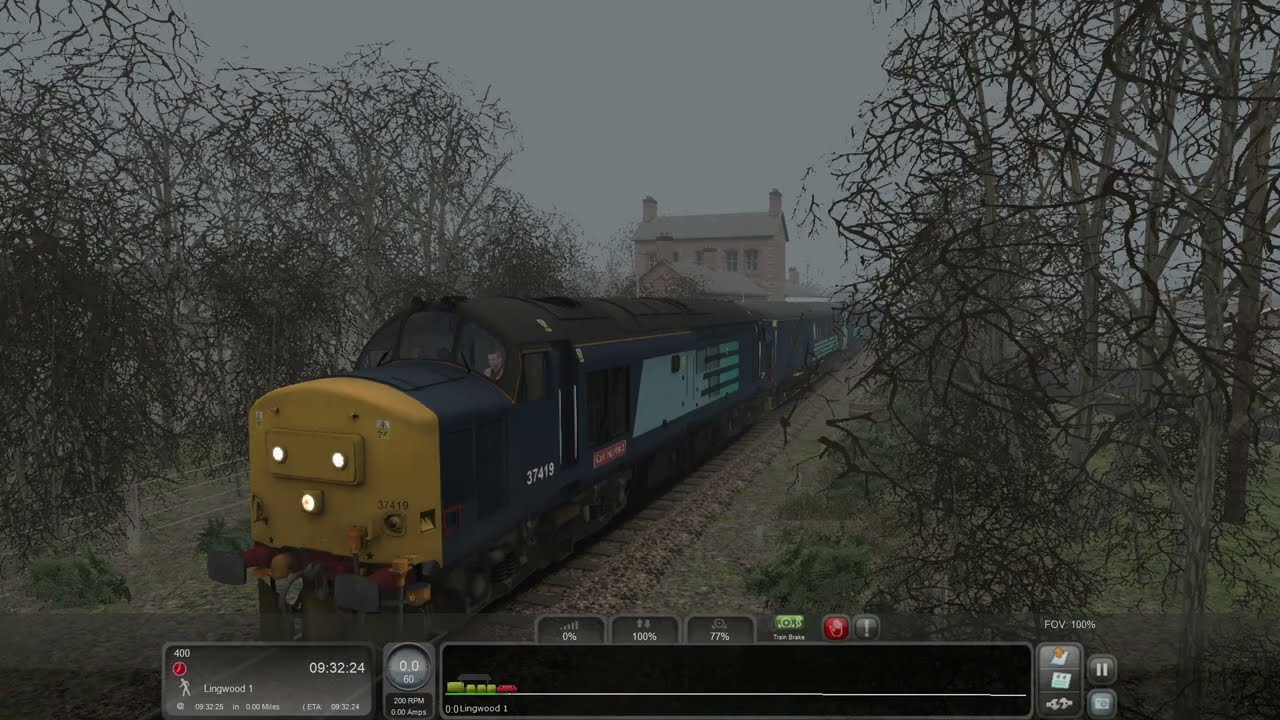 06. 2P13 09:17 Great Yarmouth to Norwich - Wherry Lines - Class 37/4 DRS - Train Simulator Classic